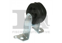 Holder, exhaust system