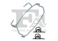 Holder, exhaust system