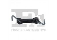 Holder, exhaust system