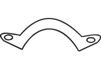Holder, exhaust system