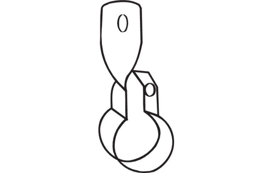 Holder, exhaust system