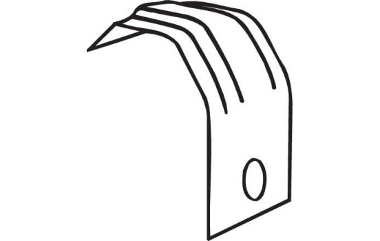 Holder, exhaust system