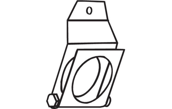 Holder, exhaust system