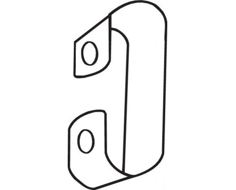 Holder, exhaust system, Image 2
