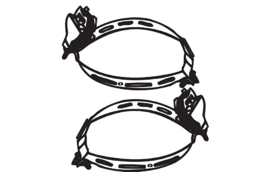 Holder, exhaust system