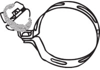 Holder, exhaust system