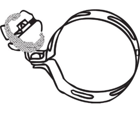 Holder, exhaust system