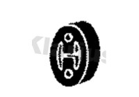 Holder, exhaust system