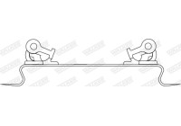 Holder, exhaust system