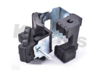 Holder, exhaust system