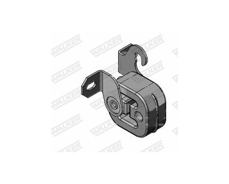 Holder, exhaust system, Image 2