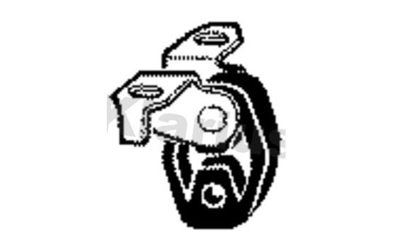 Holder, exhaust system, Image 2