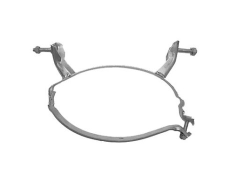 Holder, exhaust system