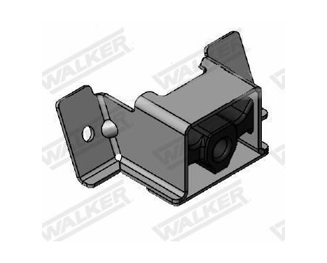 Holder, exhaust system
