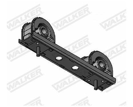 Holder, exhaust system, Image 3