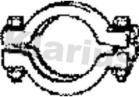 Klarius exhaust clamp
