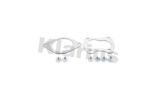 Mounting kit, catalytic converter