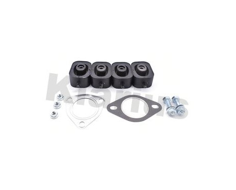 Mounting kit, catalytic converter