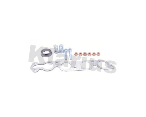 Mounting kit, catalytic converter