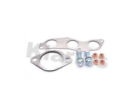 Mounting kit, catalytic converter