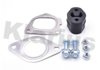 Mounting kit, catalytic converter