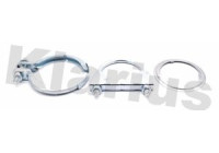 Mounting kit, catalytic converter