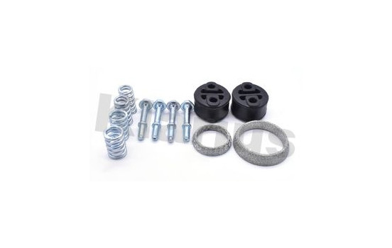 Mounting kit, catalytic converter