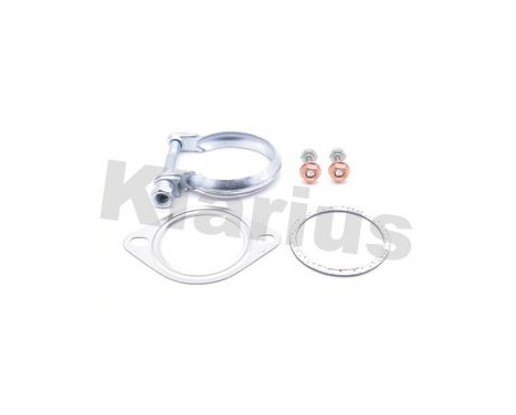 Mounting kit, catalytic converter