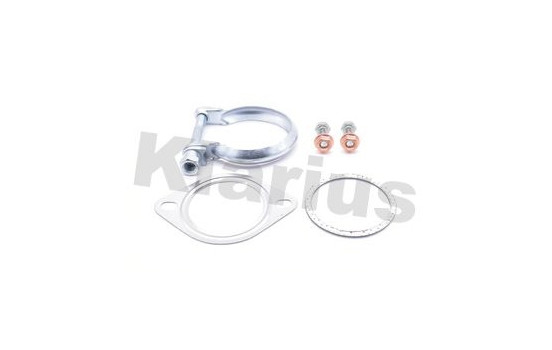 Mounting kit, catalytic converter