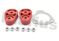 Mounting kit, catalytic converter