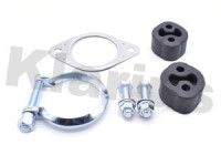 Mounting kit, catalytic converter