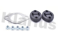 Mounting kit, catalytic converter