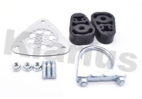 Mounting kit, catalytic converter