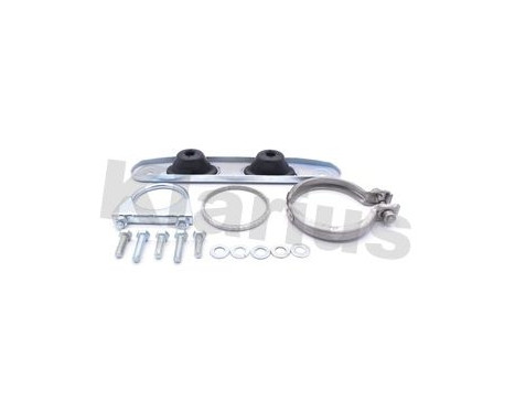 Mounting kit, catalytic converter