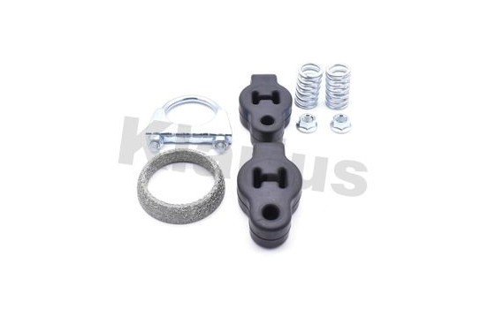 Mounting kit, catalytic converter