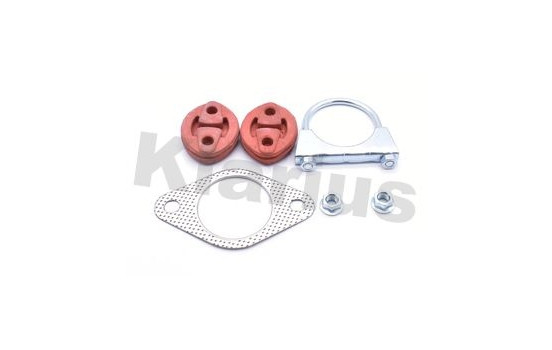 Mounting kit, catalytic converter
