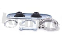 Mounting kit, catalytic converter
