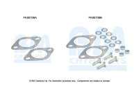 Mounting kit, catalytic converter