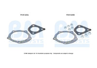 Mounting kit, catalytic converter