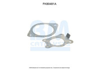 Mounting kit, catalytic converter