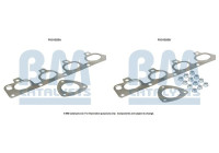 Mounting kit, catalytic converter