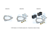 Mounting kit, catalytic converter