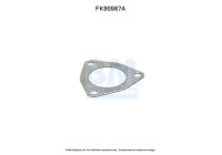 Mounting kit, catalytic converter