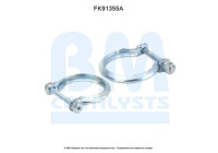 Mounting kit, catalytic converter