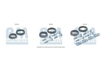 Mounting kit, catalytic converter