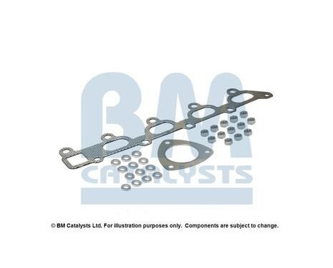 Mounting kit, catalytic converter