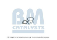 Mounting kit, catalytic converter