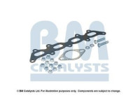 Mounting kit, catalytic converter