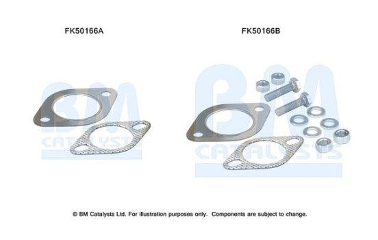 Mounting kit, exhaust pipe
