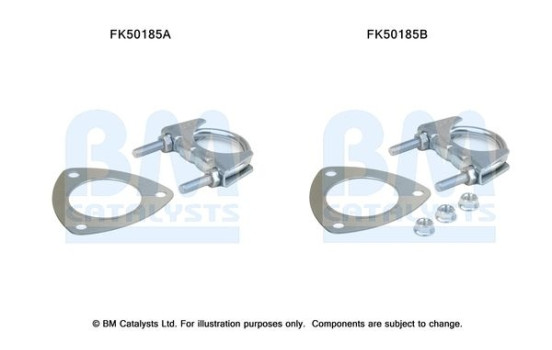 Mounting kit, exhaust pipe